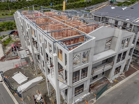 Precast concrete project